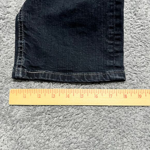 Levi's 505 Jeans Mens 33 x32 Straight Fit Blue Denim - Picture 8 of 11